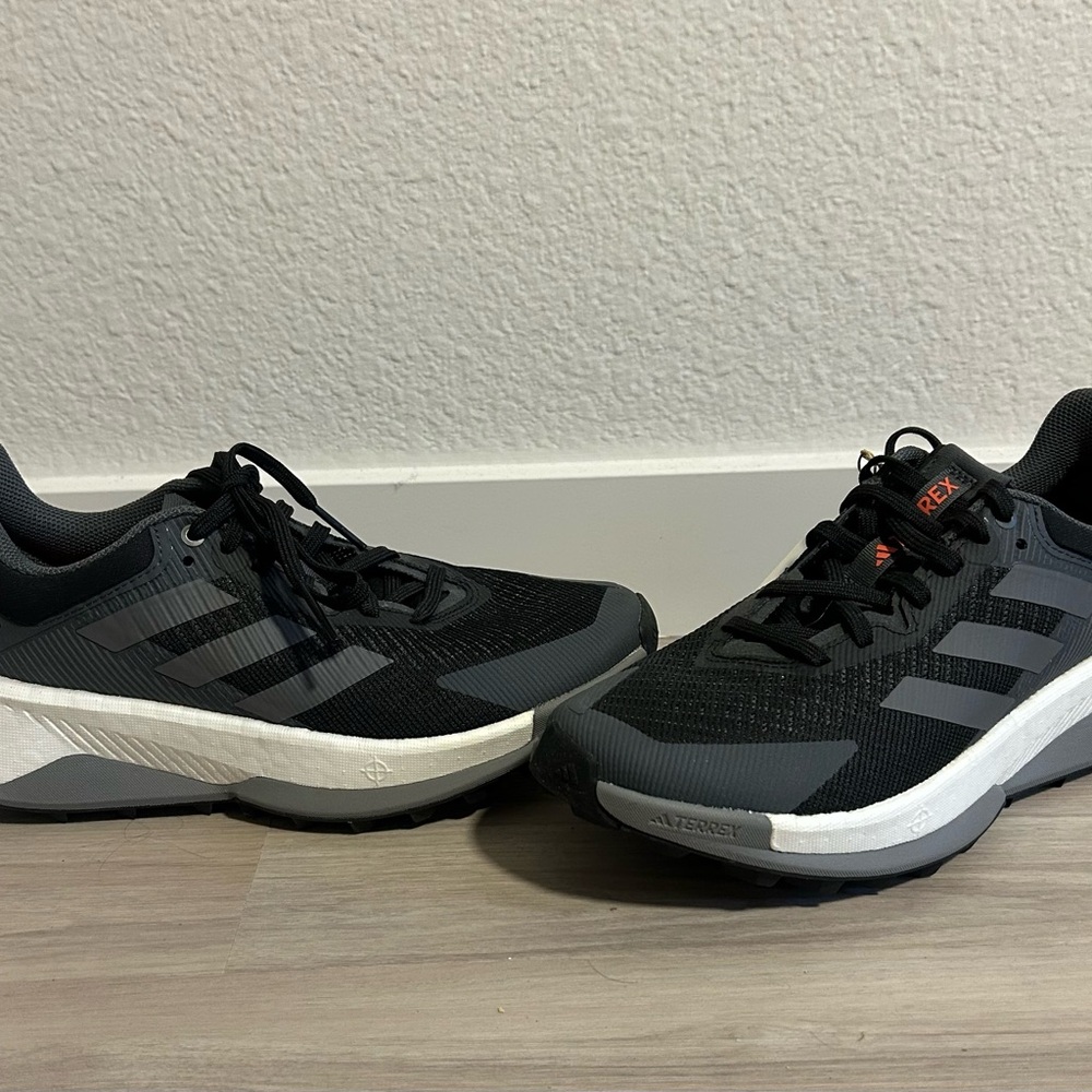 Adidas Terrex Soulstride Trail Running Black and Gray Women's Sneakers